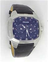 Watch Police Man Challenger in Steel CHALLENGER R1451212001 - CHALLENGER R1451212001